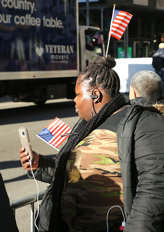 Veterans' Day : Parade : New York City : USA : Richard Moore : Journalist : Photographer :